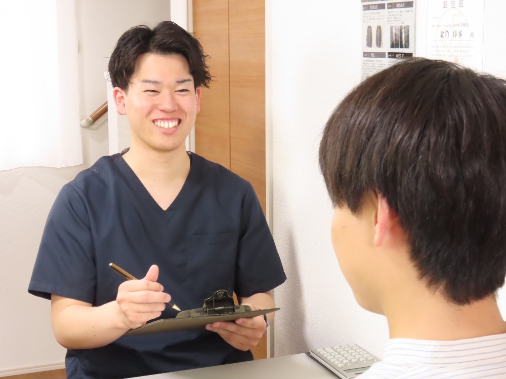 ４.男性脱毛士がカウンセリング～施術まで全てご対応